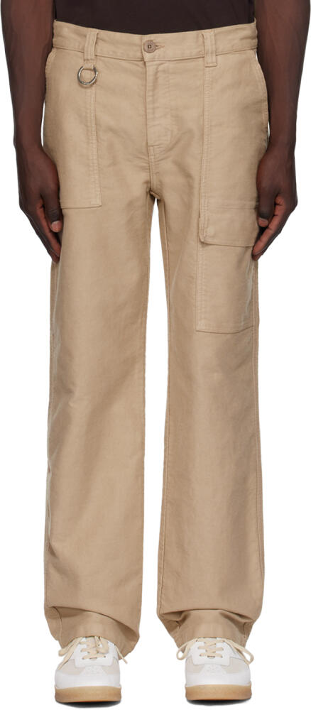 Études Beige Gravure Trousers Cover