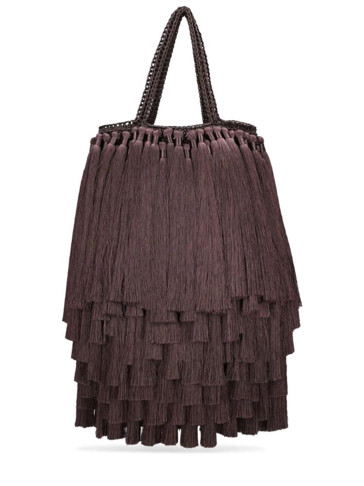 VICTORIA BECKHAM Lvr Exclusive Tassel Tote Bag Cover