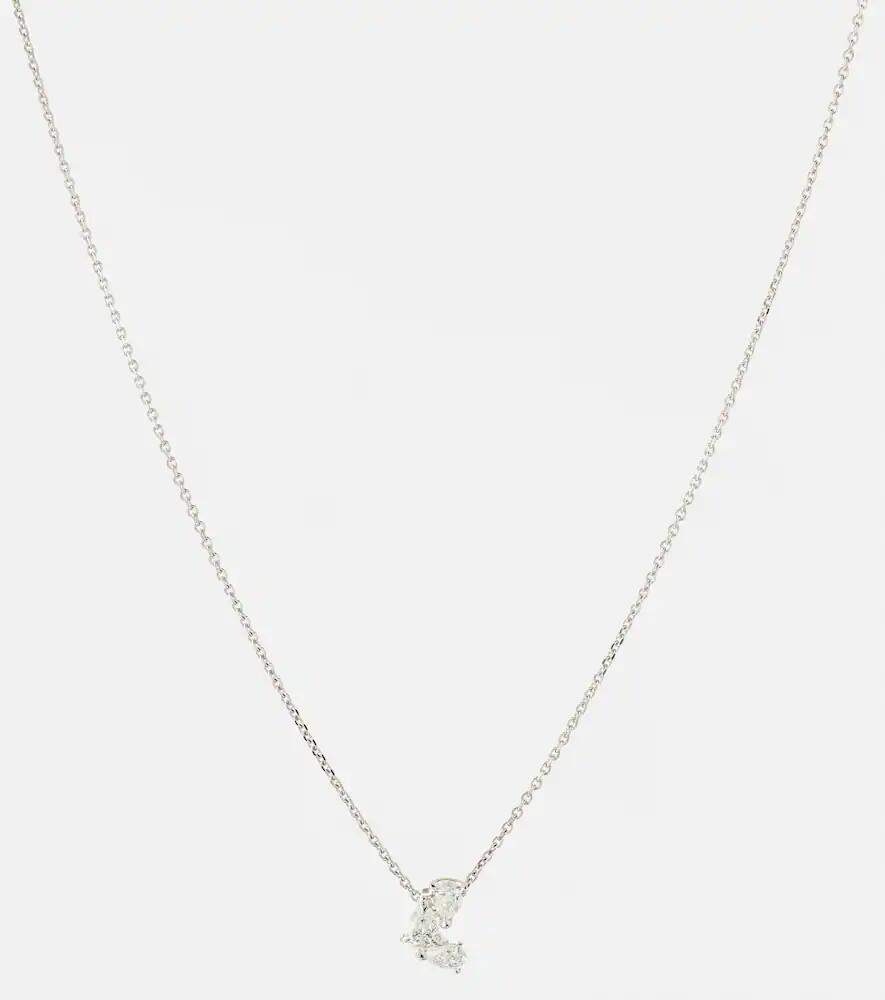 Repossi Serti Sur Vide 18kt white gold pendant necklace with diamonds Cover