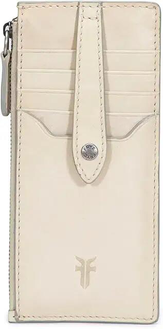 Frye Melissa Snap Card Wallet (Oat) Coin Purse Cover