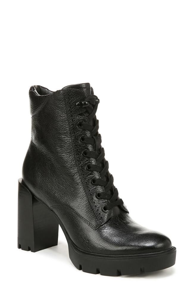 Naturalizer Prewitt Lace-Up Platform Bootie in Black Cover