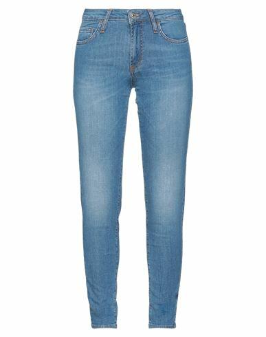 Roÿ Roger's Woman Jeans Blue Cotton, Elastane Cover