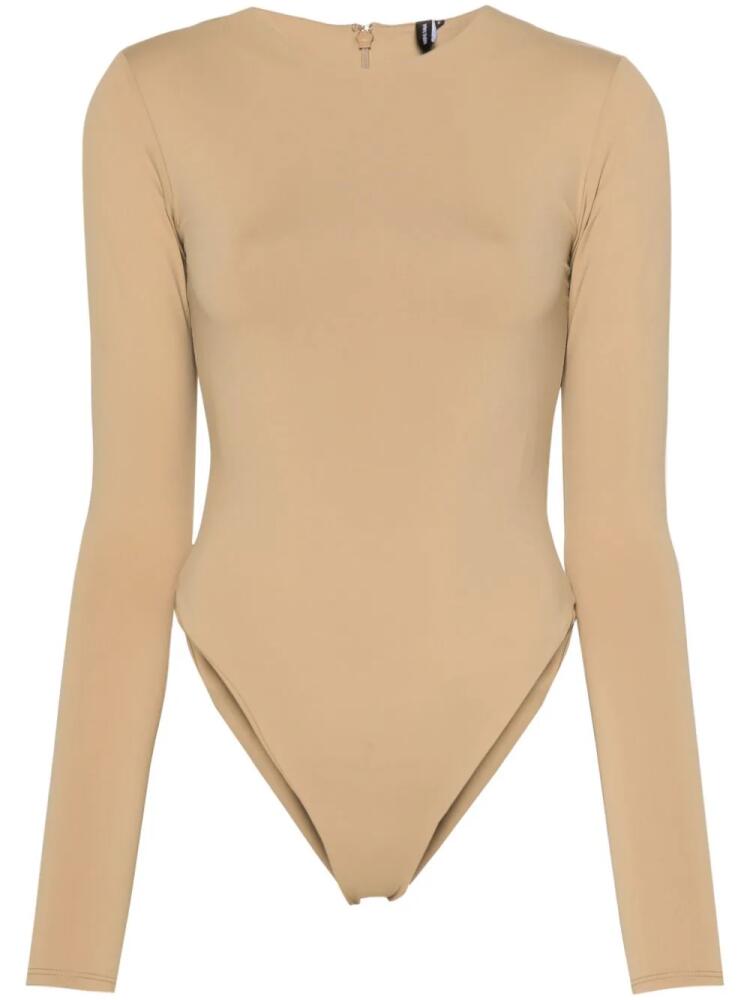 ENTIRE STUDIOS long-sleeved bodysuit - Neutrals Cover