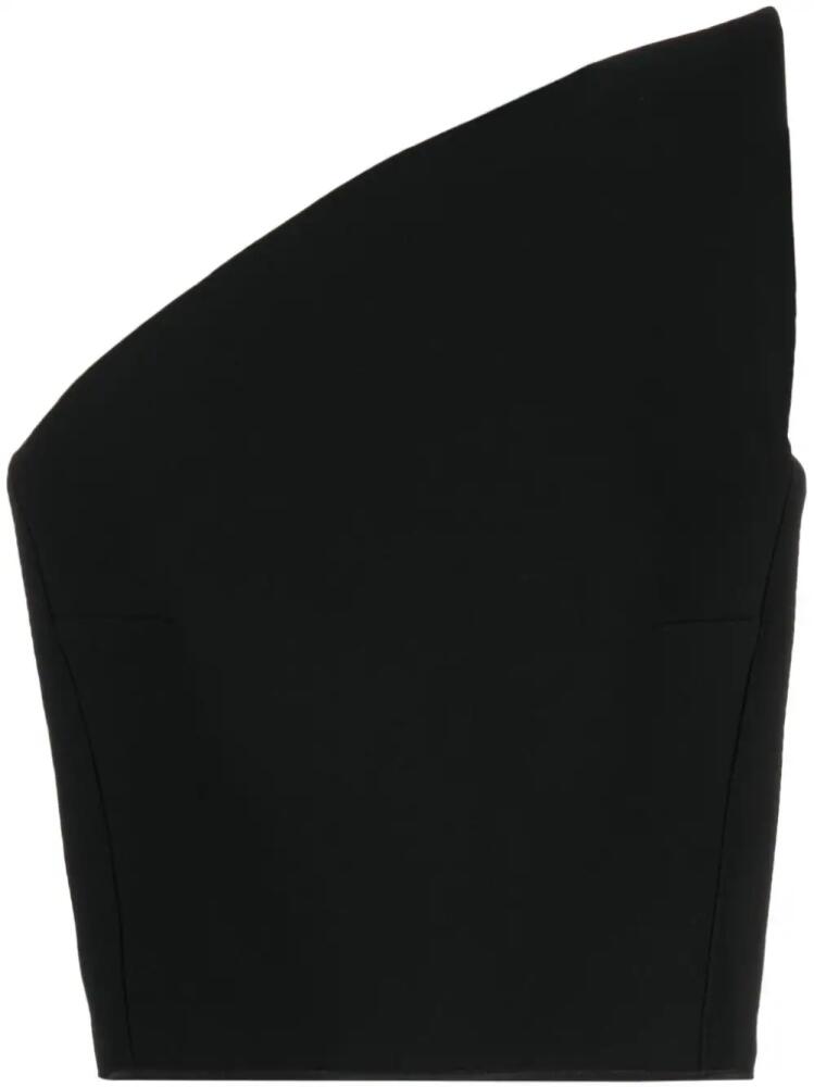 Maticevski asymmetric corset top - Black Cover