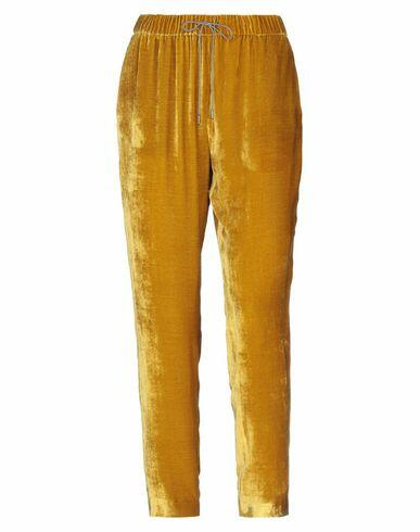 Fabiana Filippi Woman Pants Ocher Viscose, Silk Cover