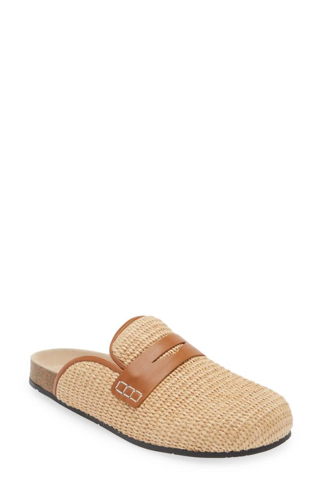 JW Anderson Raffia Loafer Mule in Tessa Raffia Biege Cover