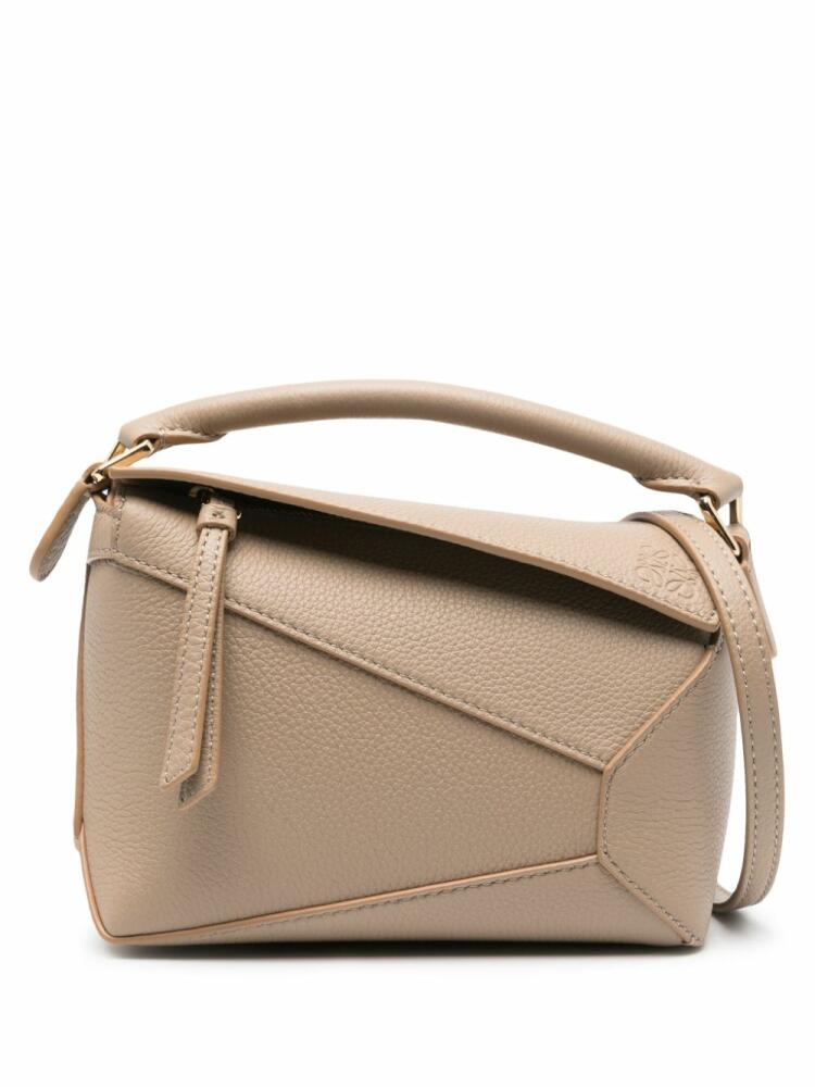 LOEWE mini Puzzle shoulder bag - Neutrals Cover