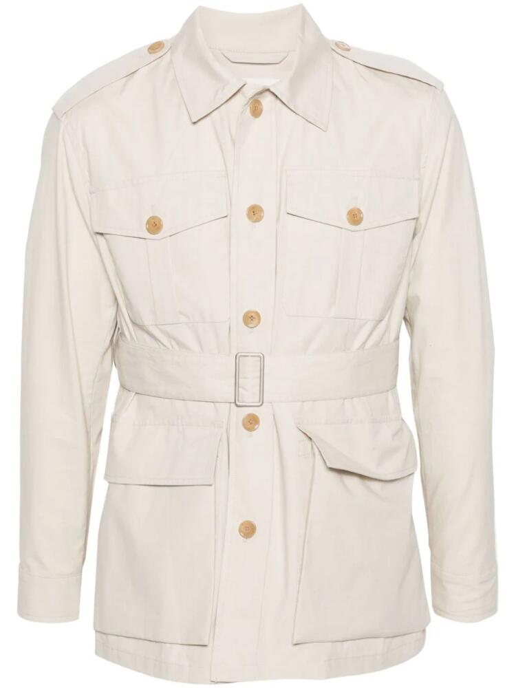 FURSAC cotton military jacket - Neutrals Cover