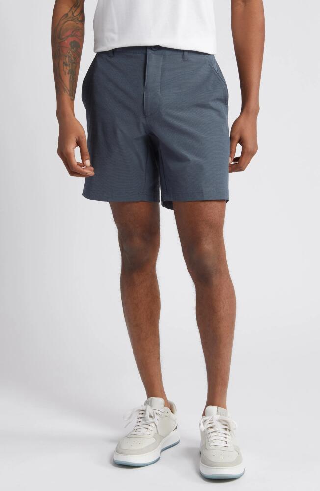 Swannies Ethan Flat Front Golf Shorts in Graphite Cover