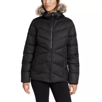 Eddie Bauer Women's Classic Down Hooded Jacket Cover