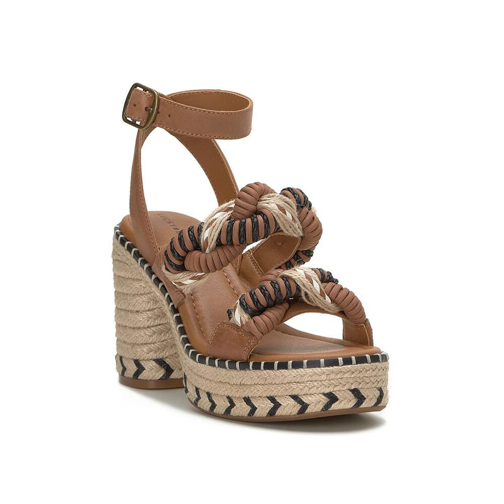 Lucky Brand Jewelly Espadrille Platform Sandal | Women's | Cognac Cover