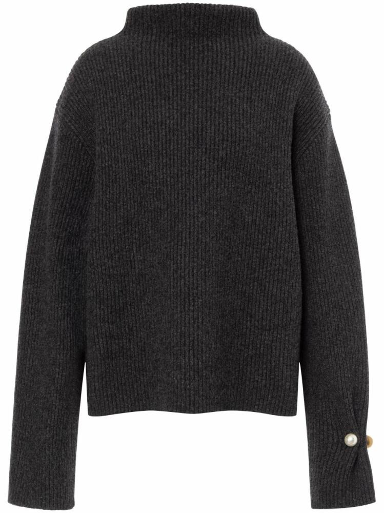 Philosophy Di Lorenzo Serafini high-neck ribbed jumper - Grey Cover