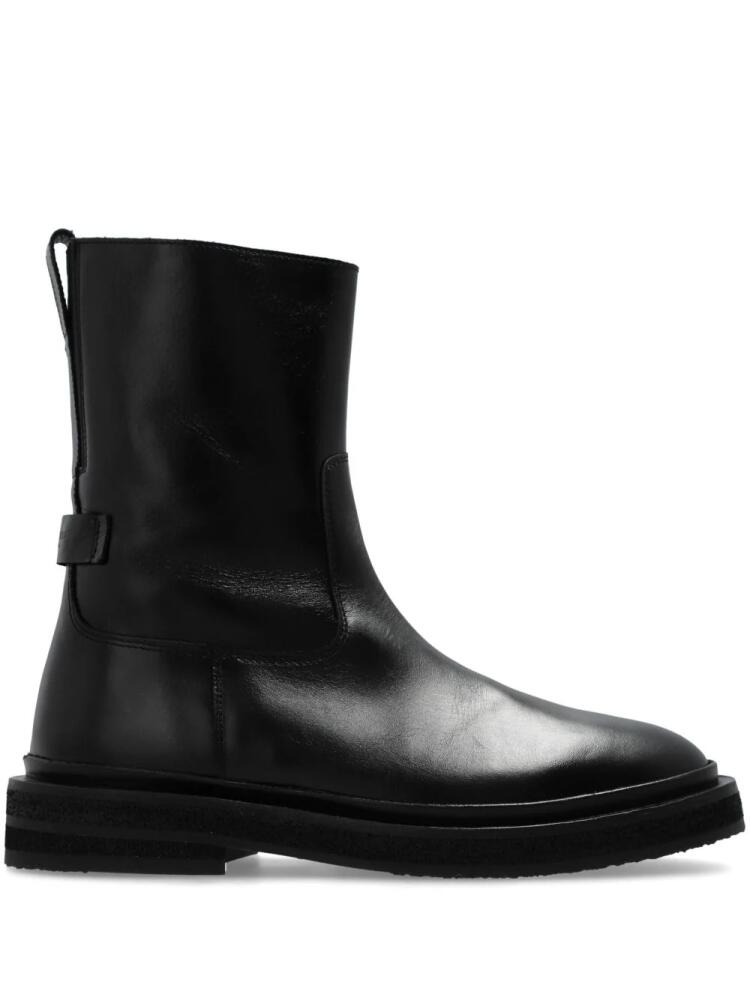 AllSaints Escher leather boots - Black Cover