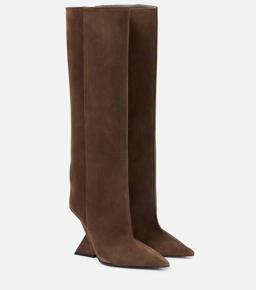 The Attico Cheope suede knee-high boots Cover