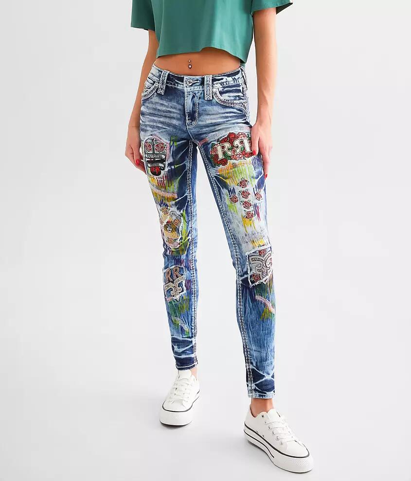 Rock Revival Renata Mid-Rise Skinny Stretch Jean Cover