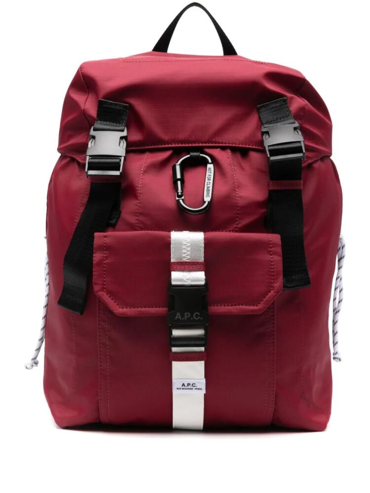 A.P.C. Trek backpack - Red Cover