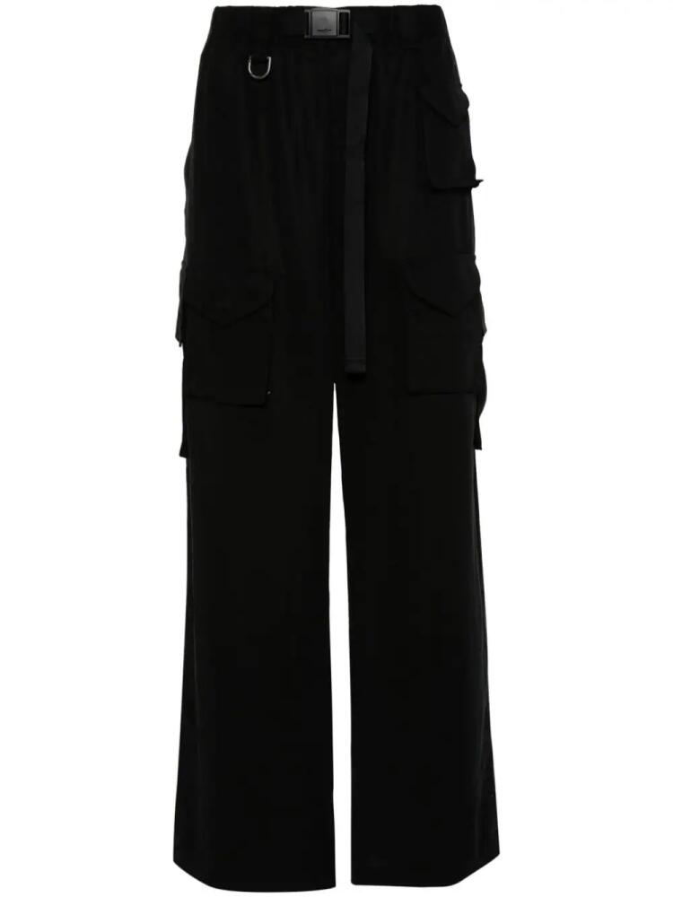 Y-3 twill cargo pants - Black Cover