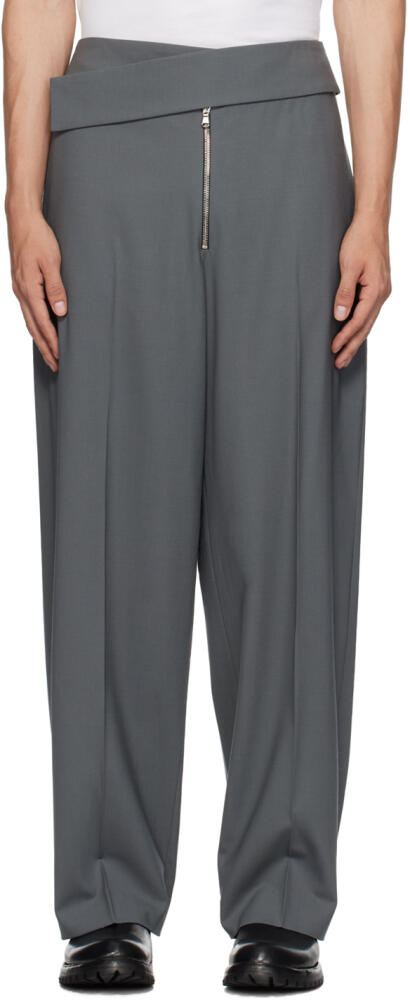 GAUCHERE Gray Wrap Trousers Cover