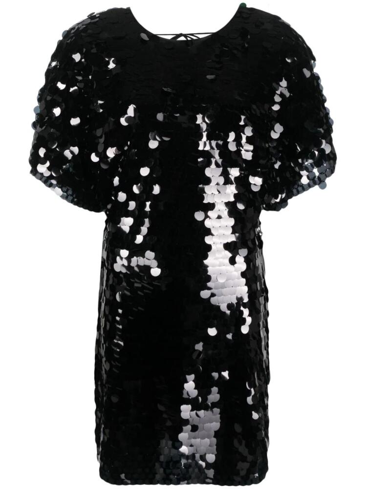 ROTATE BIRGER CHRISTENSEN sequin mini dress - Black Cover