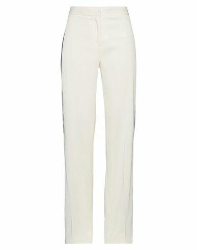 Brian Dales Woman Pants Ivory Polyester, Elastane Cover