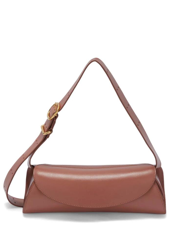 Jil Sander small Cannolo shoulder bag - Brown Cover