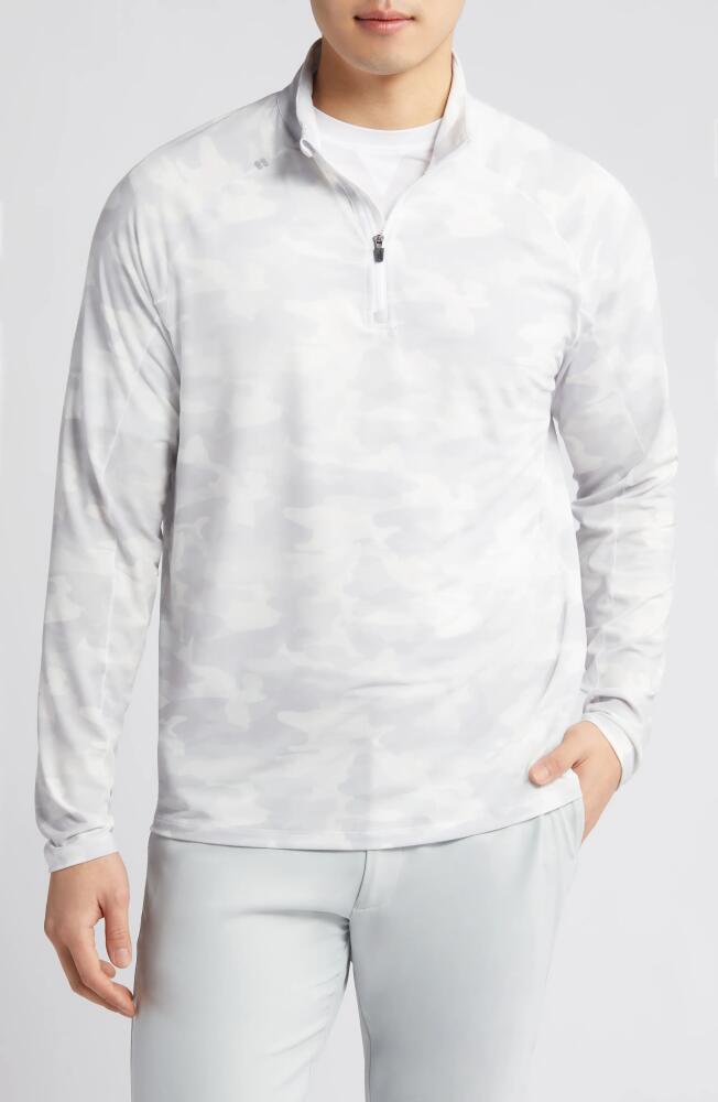 johnnie-O Galloway Pullover in White Cover