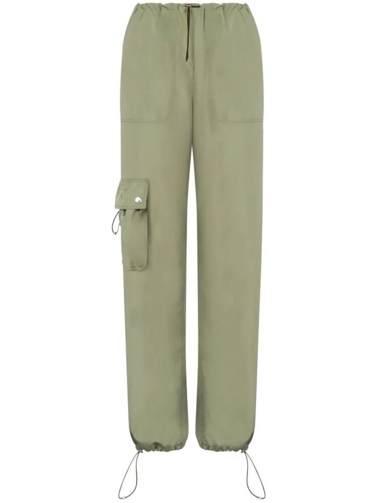 MOSCHINO JEANS tapered cargo trousers - Green Cover