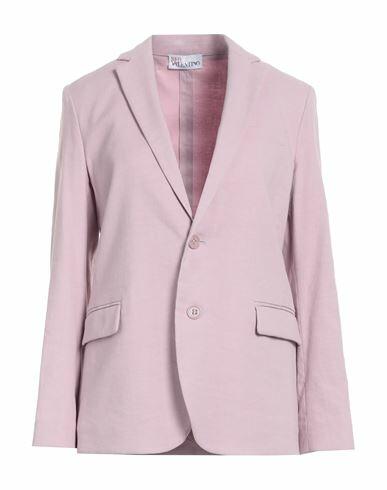 Red Valentino Woman Blazer Lilac Linen, Cotton, Elastane Cover