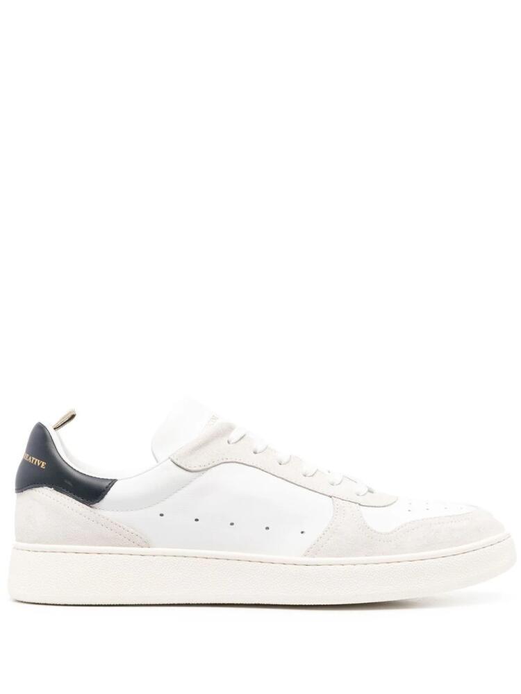 Officine Creative low-top leather sneakers - White Cover