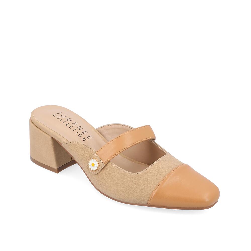 Journee Collection Dalla Mule | Women's | Tan/Taupe Cover