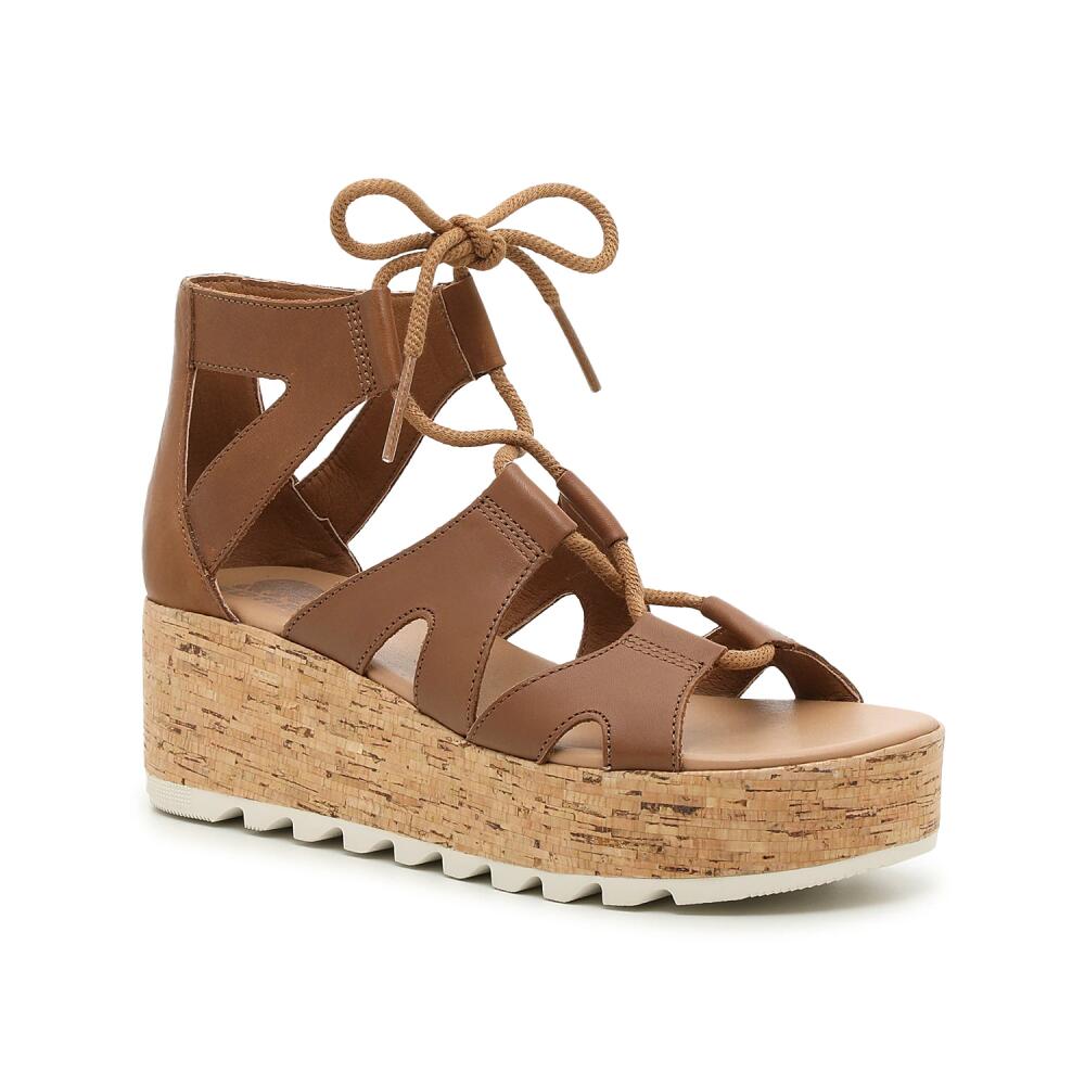 SOREL Cameron Wedge Sandal | Women's | Brown Cover