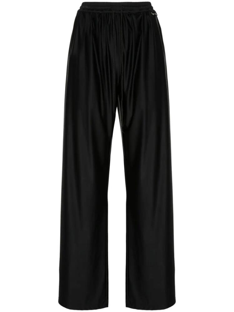 Marine Serre jersey trousers - Black Cover