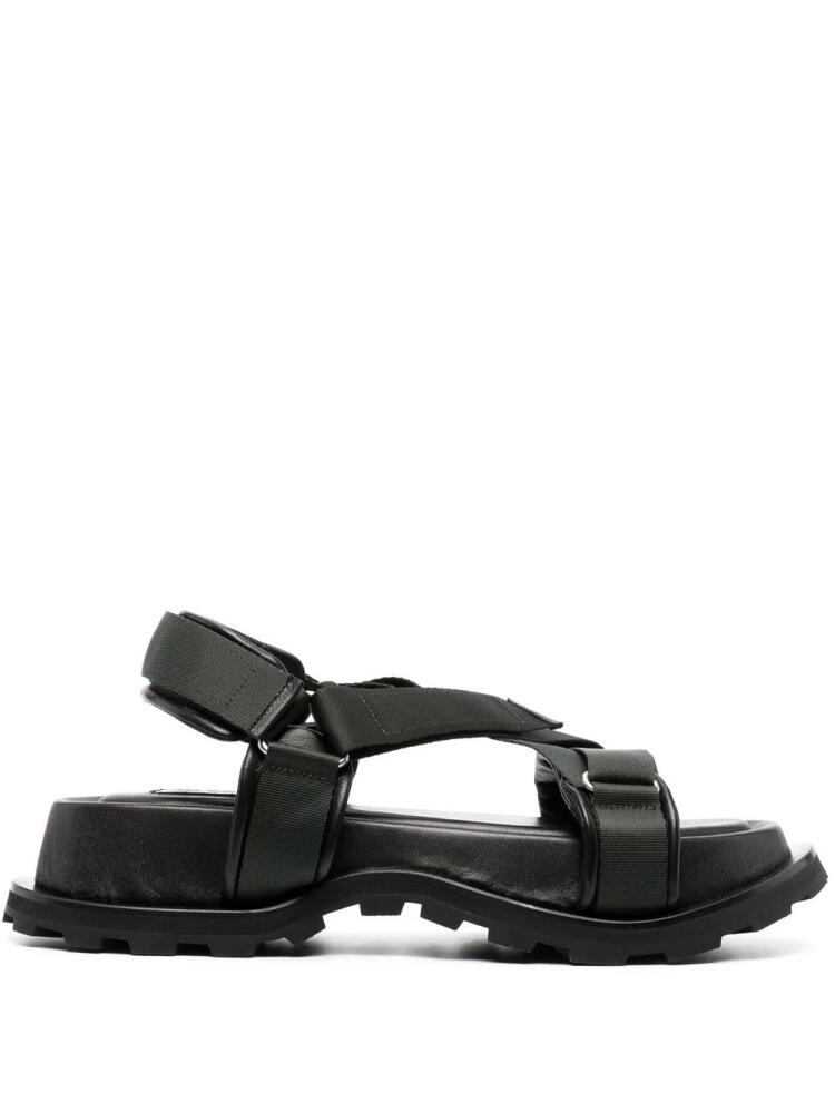 Jil Sander chunky hiking sandals - Green Cover