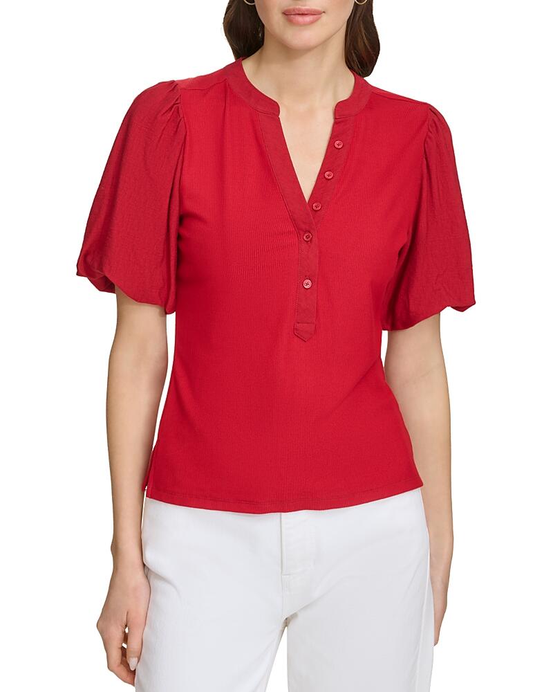 Dkny Puffed Sleeve Top Cover