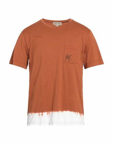 Nick Fouquet Man T-shirt Rust Cotton Cover