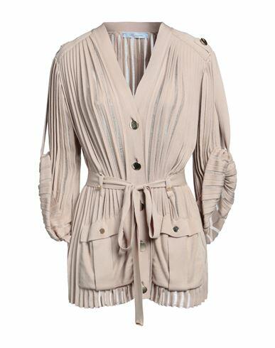 Blumarine Woman Cardigan Sand Cotton Cover