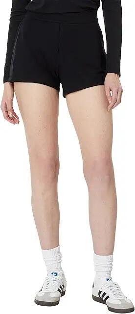 TravisMathew Cloud Terry Shorts (Black) Women's Skirt Cover