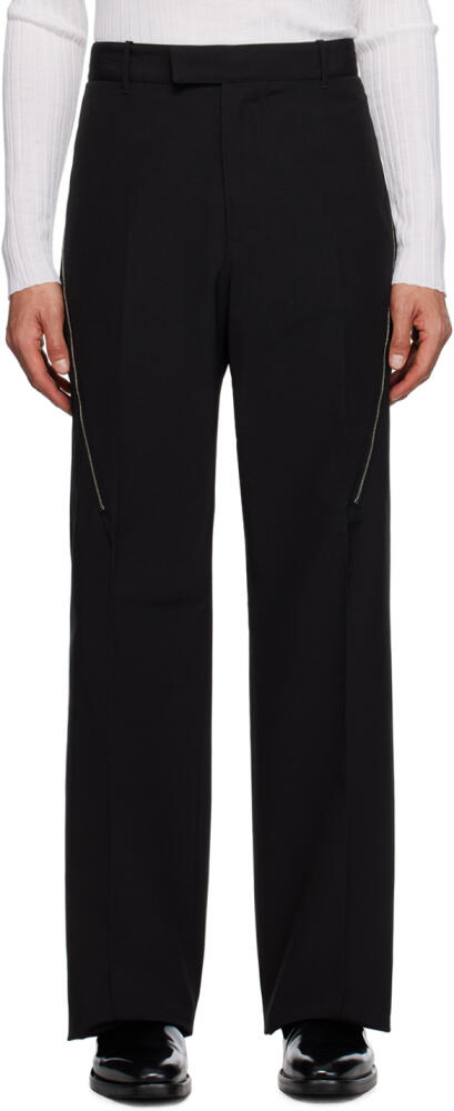 Ferragamo Black Tailored Trousers Cover