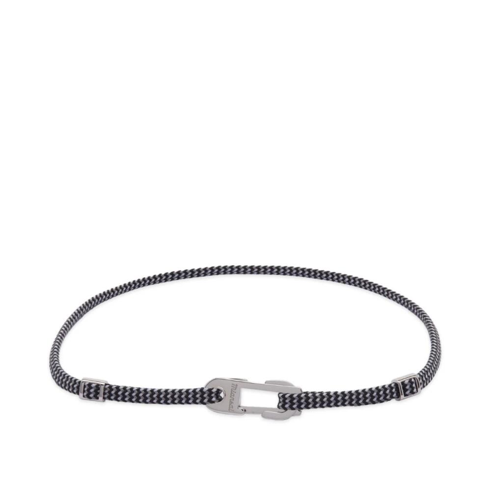 Miansai Men's Annex Pull Bracelet in Black/Grey Cover