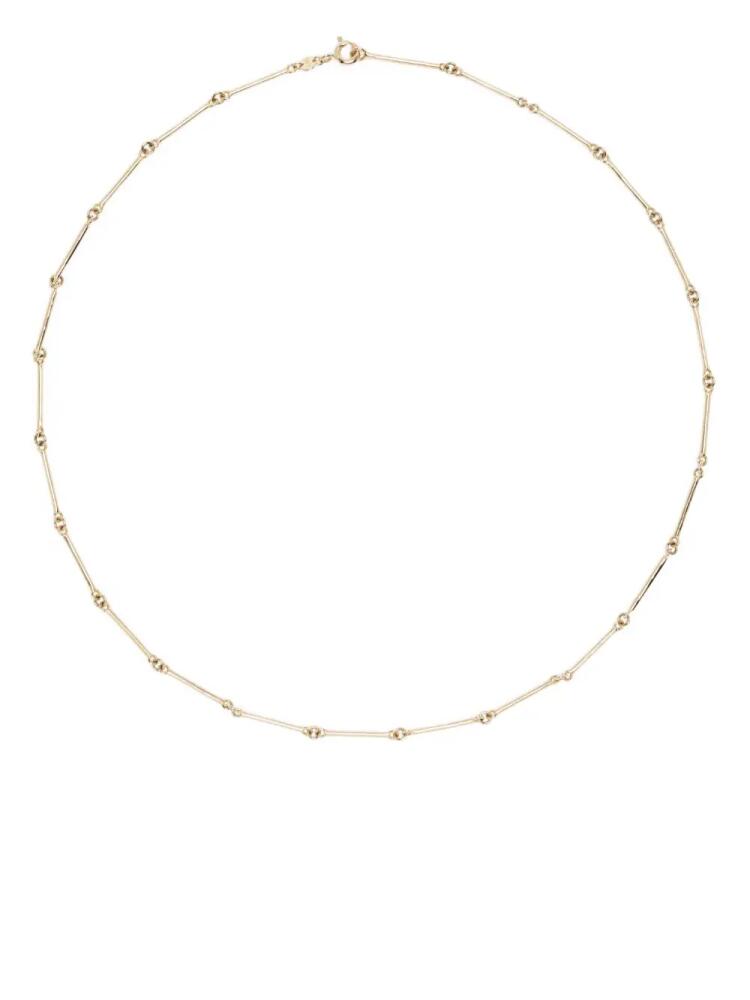 We by WHITEbIRD 14kt yellow gold Yasmine Short chain necklace Cover