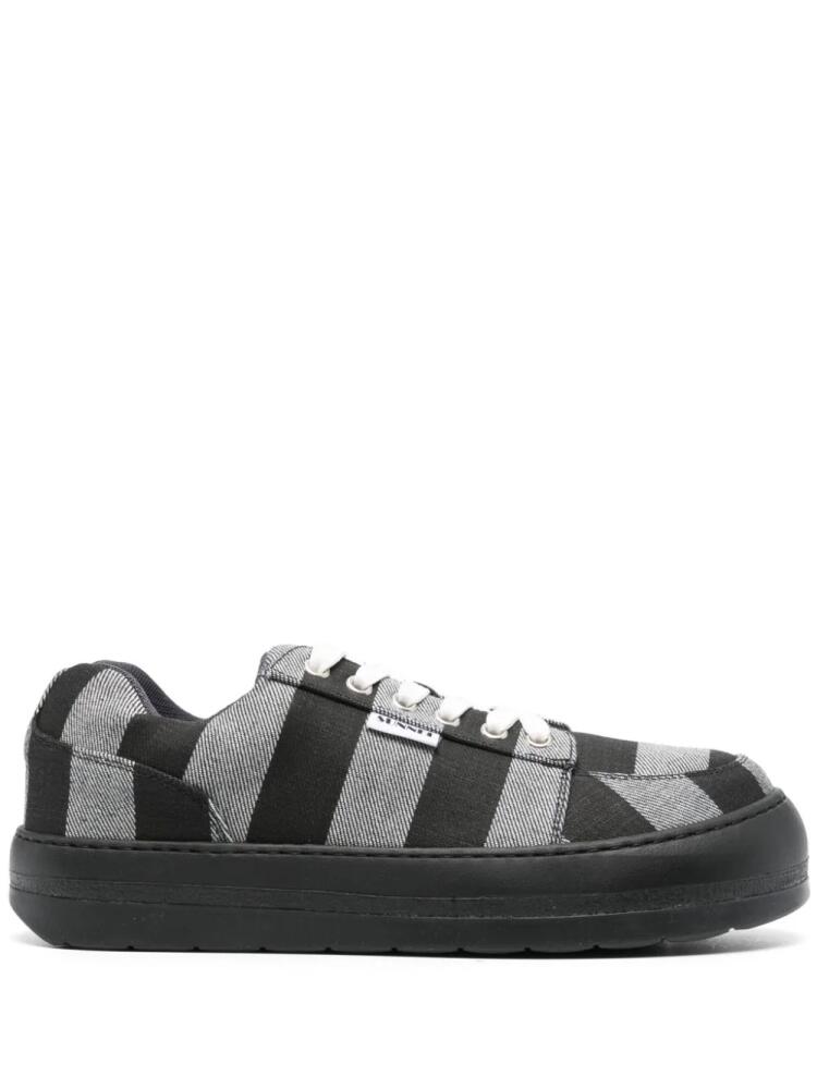 Sunnei Dreamy Shoes striped sneakers - Black Cover