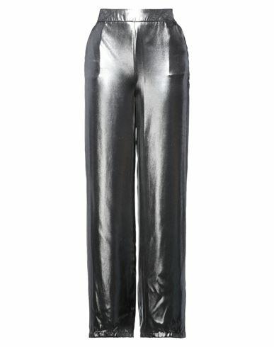 Atos Lombardini Woman Pants Silver Polyester Cover