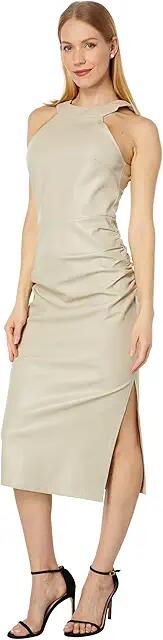 en saison Lido Midi Dress (Stone) Women's Dress Cover