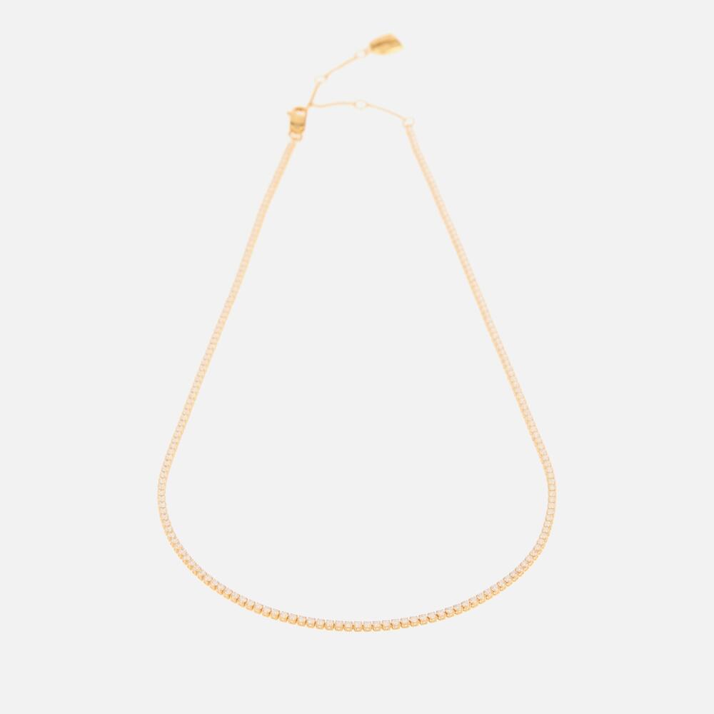 Astrid & Miyu Gold-Plated Tennis Necklace Cover