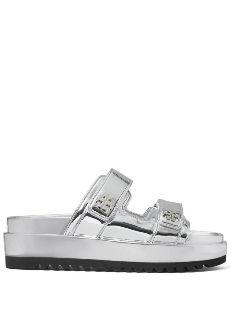 Tory Burch Kira sport slides - Silver Cover