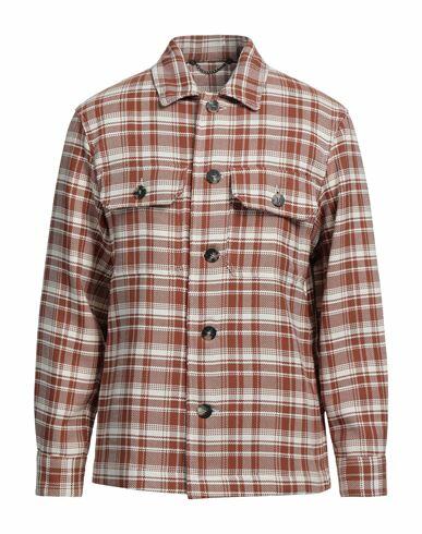 Doppiaa Man Shirt Rust Cotton Cover