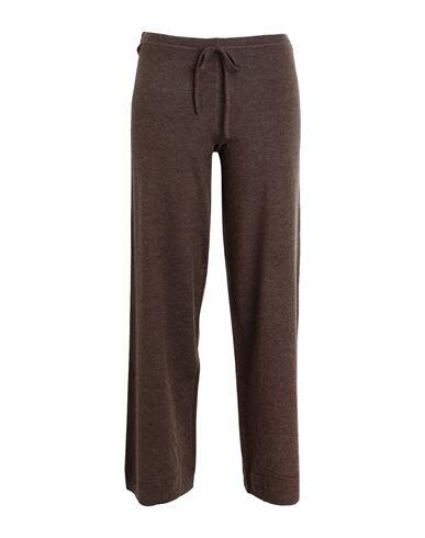 Only Woman Pants Brown Viscose, Nylon, Polyester Cover