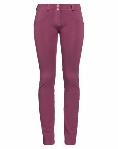 Freddy Woman Leggings Mauve Cotton, Elastane Cover