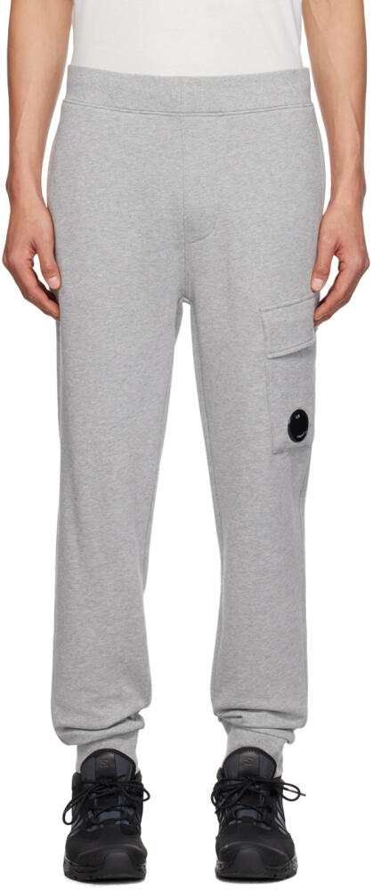 C.P. Company Gray Diagonal Sweatpants Cover