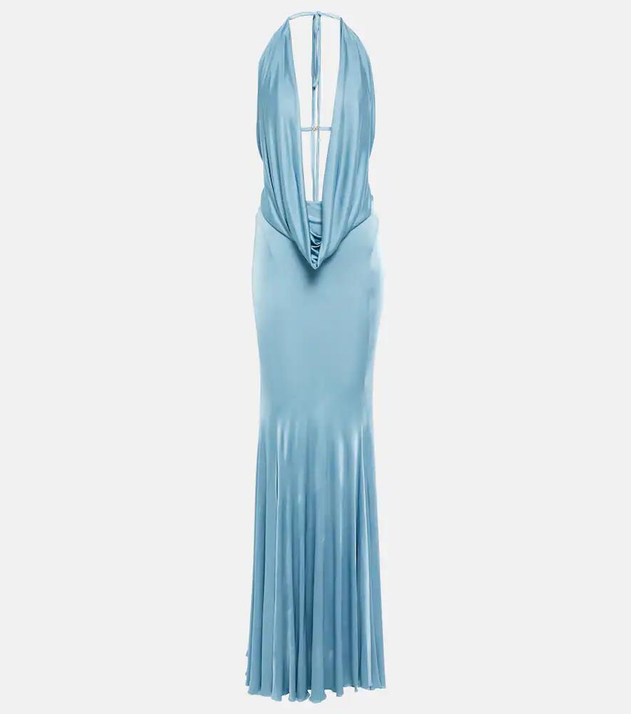 Blumarine Open-back satin gown Cover